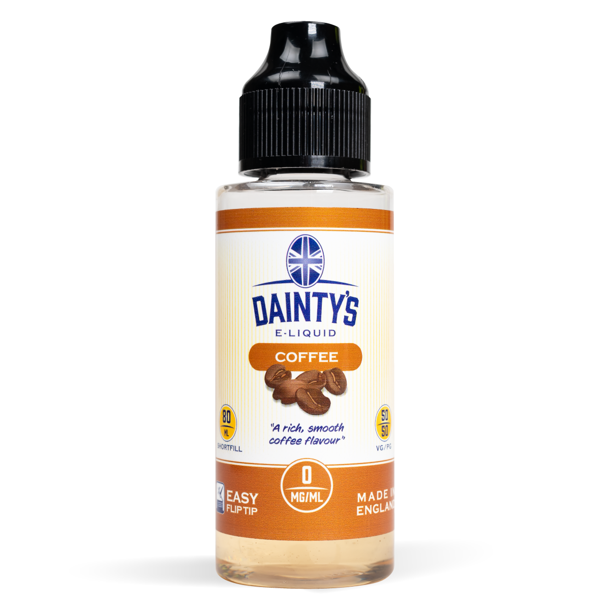 Dainty'S 80Ml E Liquid Shortfills Coffee 80Ml