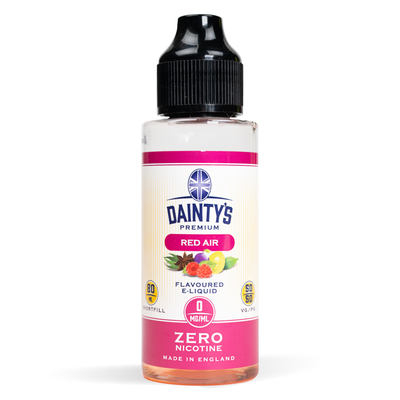 Dainty's 80ml E-Liquid Shortfills - Red Air