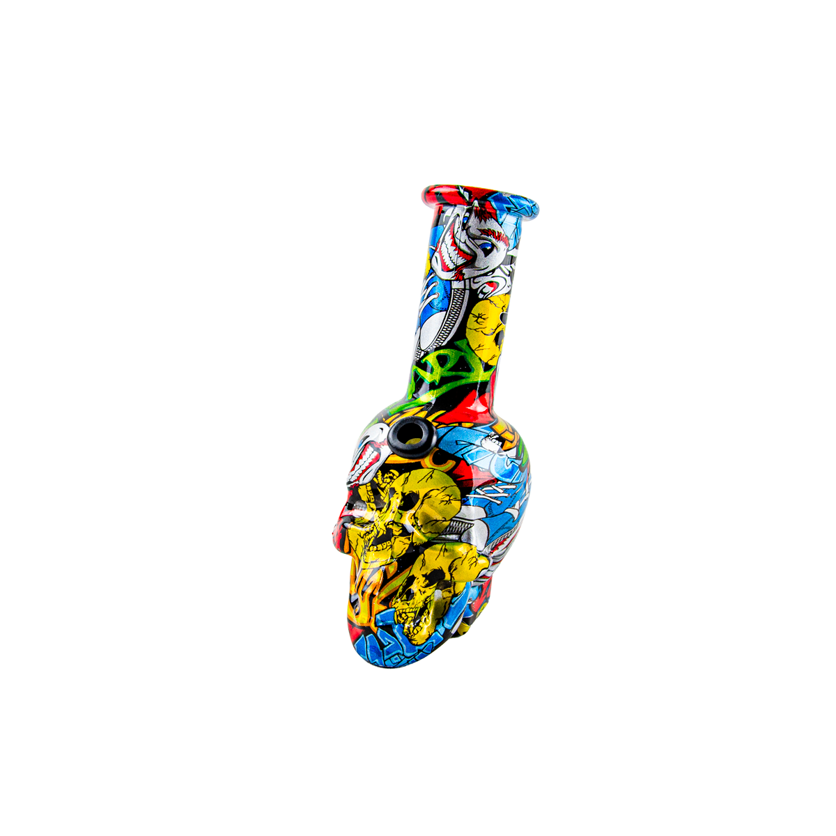 Sparkys Mini Glass Skull Bong
