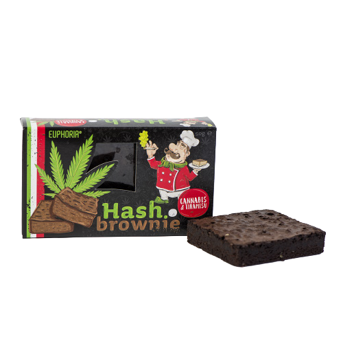 Euphoria Hash Brownie - Cannabis & Tiramisu
