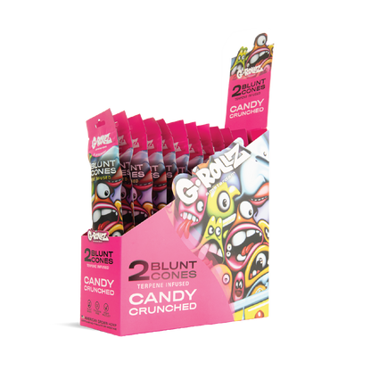 G-Rollz Terpene-Infused 2 Blunt Cones - Candy Crunched (12 Pack)