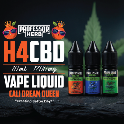 Professor Herb H4CBD Vape Liquid - 1700mg 10ML