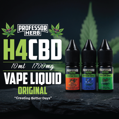 Professor Herb H4CBD Vape Liquid - 1700mg 10ML