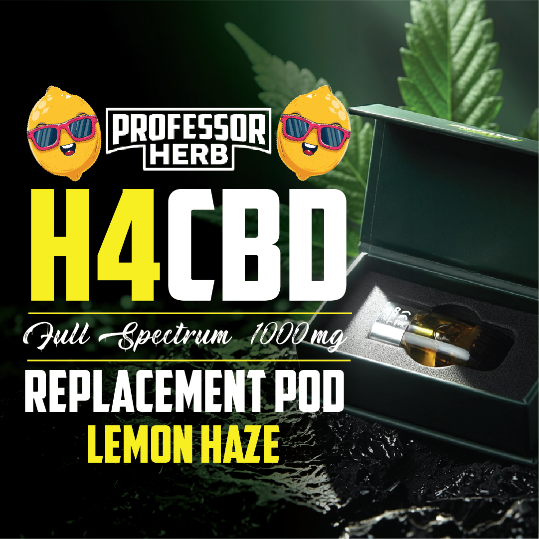 Professor Herb 1000mg Full Spectrum H4CBD 1ml Replacement Pod