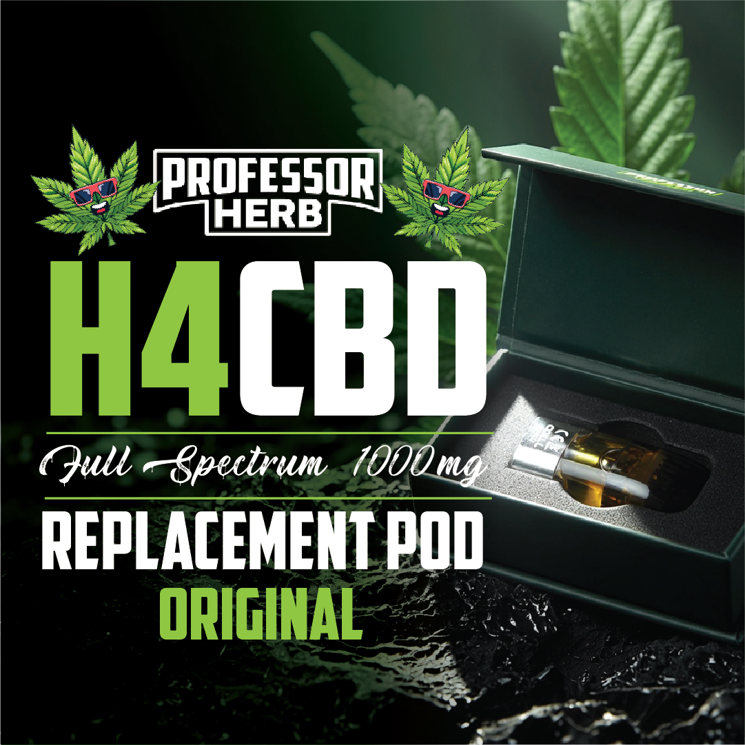Professor Herb 1000mg Full Spectrum H4CBD 1ml Replacement Pod