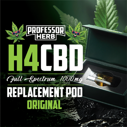 Professor Herb 1000mg Full Spectrum H4CBD 1ml Replacement Pod