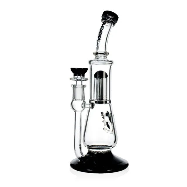 Phoenix Star 10.5 Inch Dual Percolator Bubbler Bong - (HF202)
