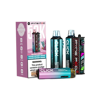 Pyne Pod Click 50K Pod Kits: Lemonade Edition – 20mg