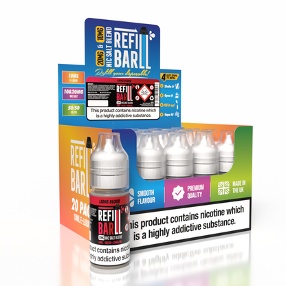 Refill Bar Salts Lion's Blood 10ml 50vg - (Pack Of 20)