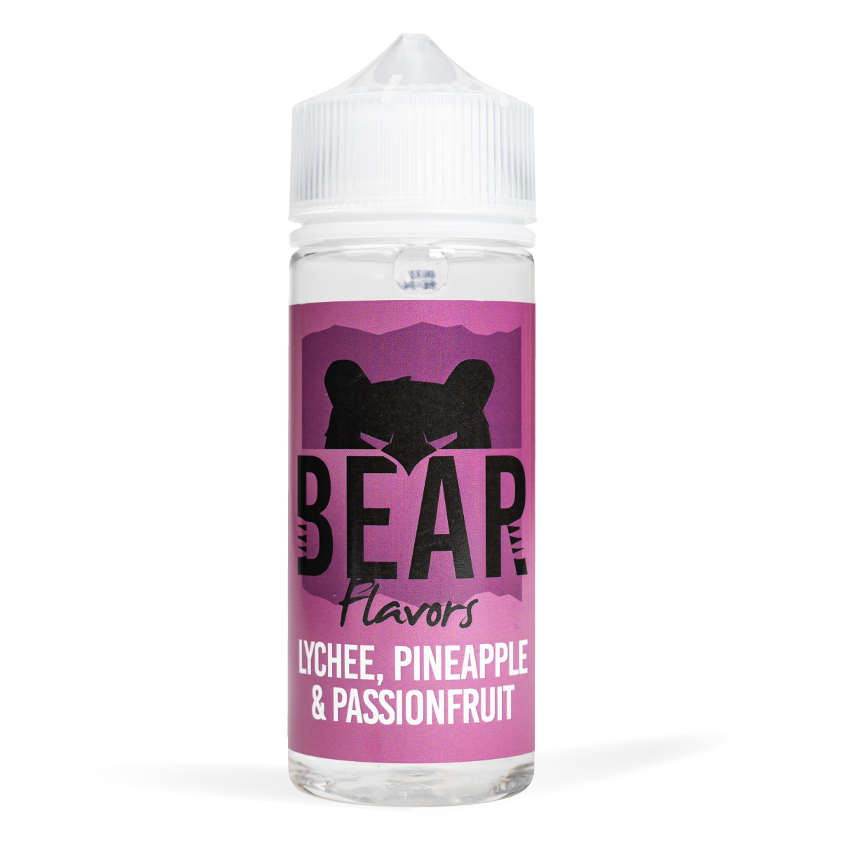 Bear 100Ml E Liquid Shortfills Lychee, Pineapple & Passionfruit 100Ml