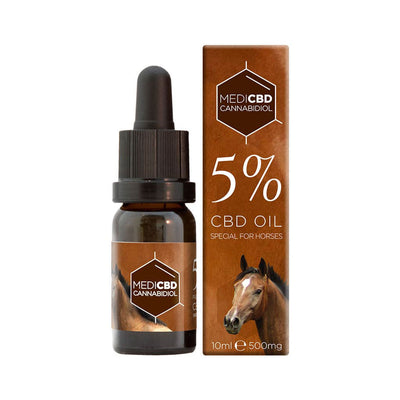 MediCBD CBD Oil for Horses 5% (500mg) 10ml
