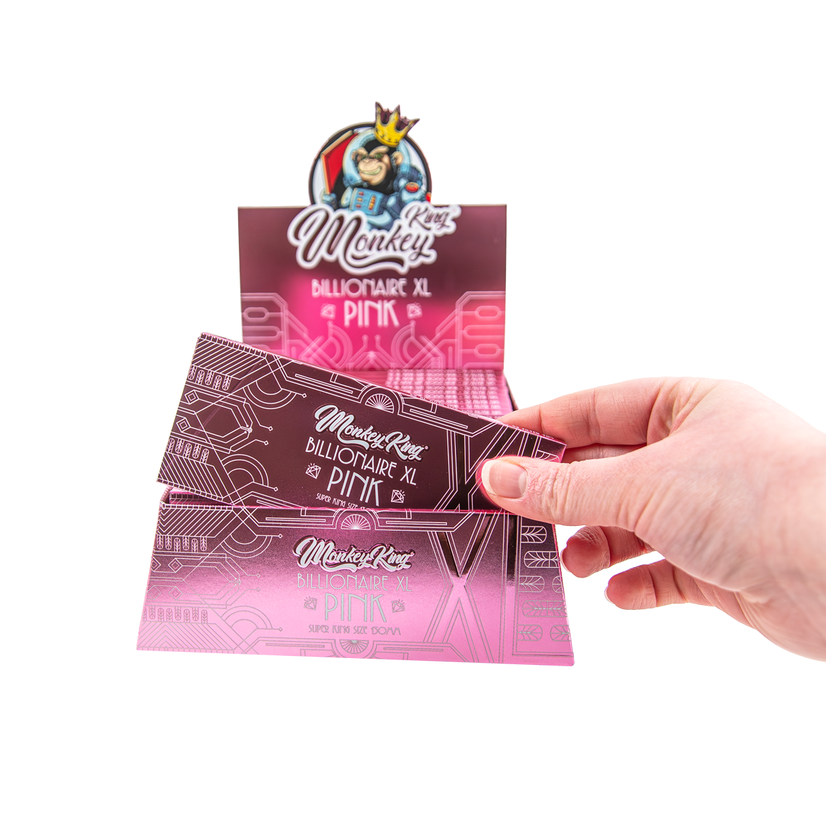 Monkey King Billionaire Pink XL CDU Pack 