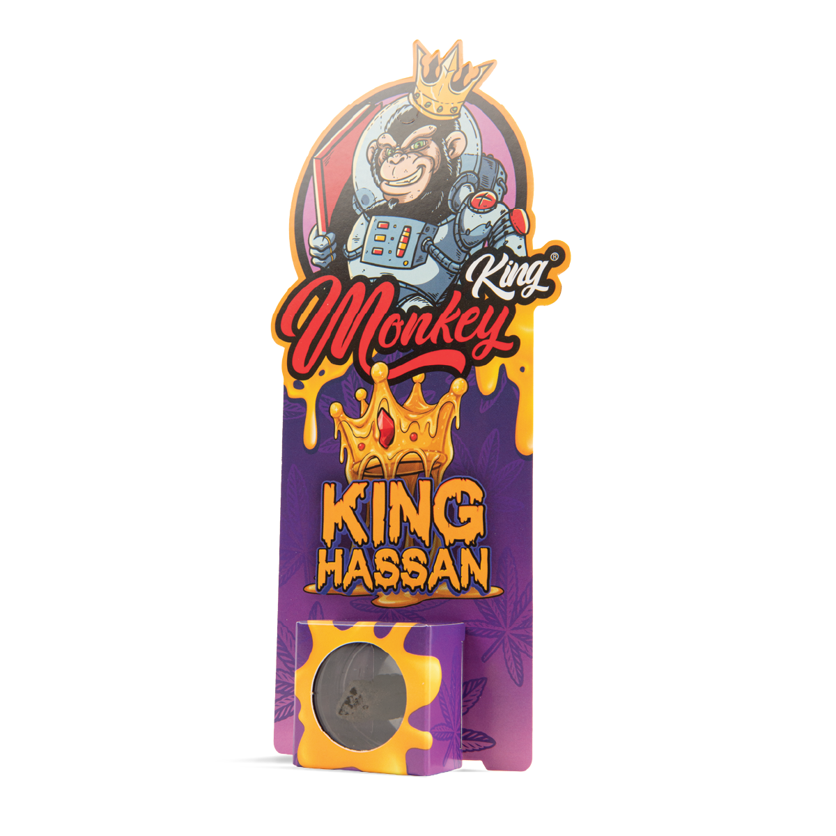 Monkey King CBD Hash Incense 20%: King Hassan - 1.7g (Single Piece)