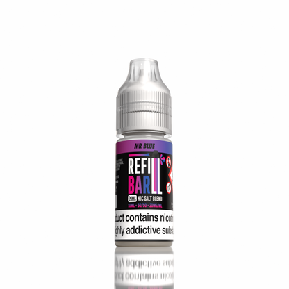 Refill Bar Salts Mr Blue 10ml 50vg - (Pack Of 20)