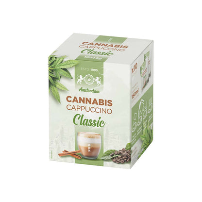 Multitrance Cannabis Coffee Instant Cappuccino: Classic - (10 Sachets)