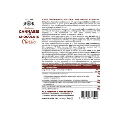 Multitrance Cannabis Hot Chocolate: Classic - (10 Sachets)