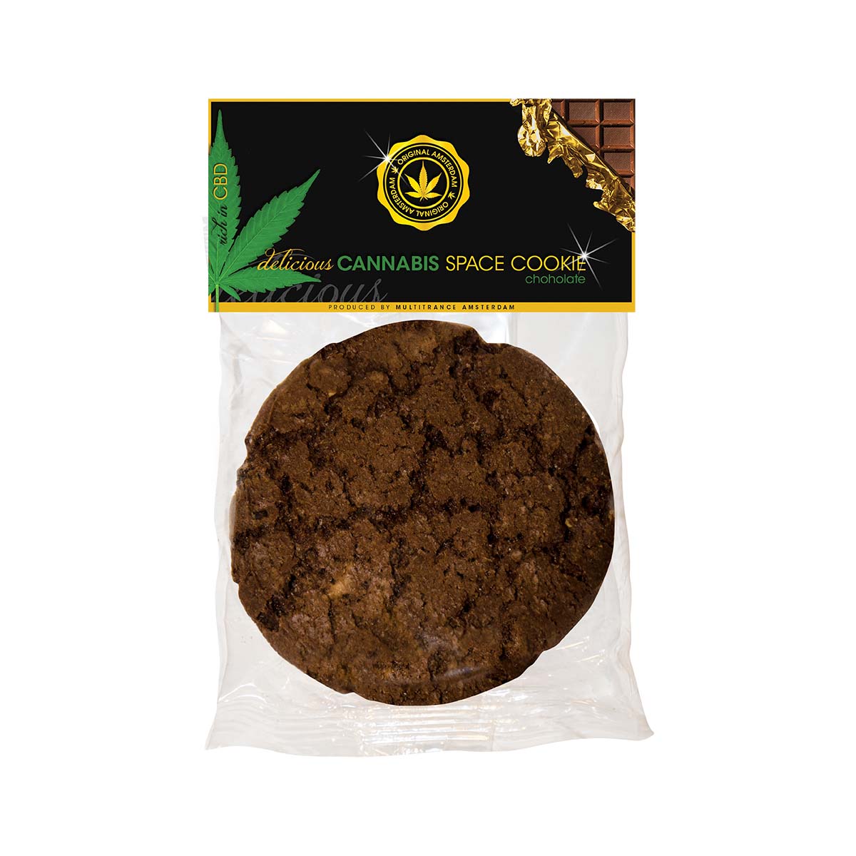 Multitrance Cannabis Space Cookie - Chocolate