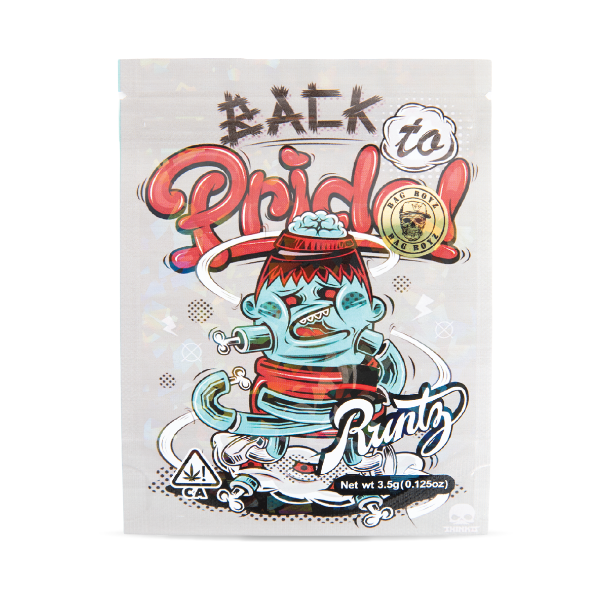 50 PACK MYLAR BAG - BACK TO PRIDE RUNTZ