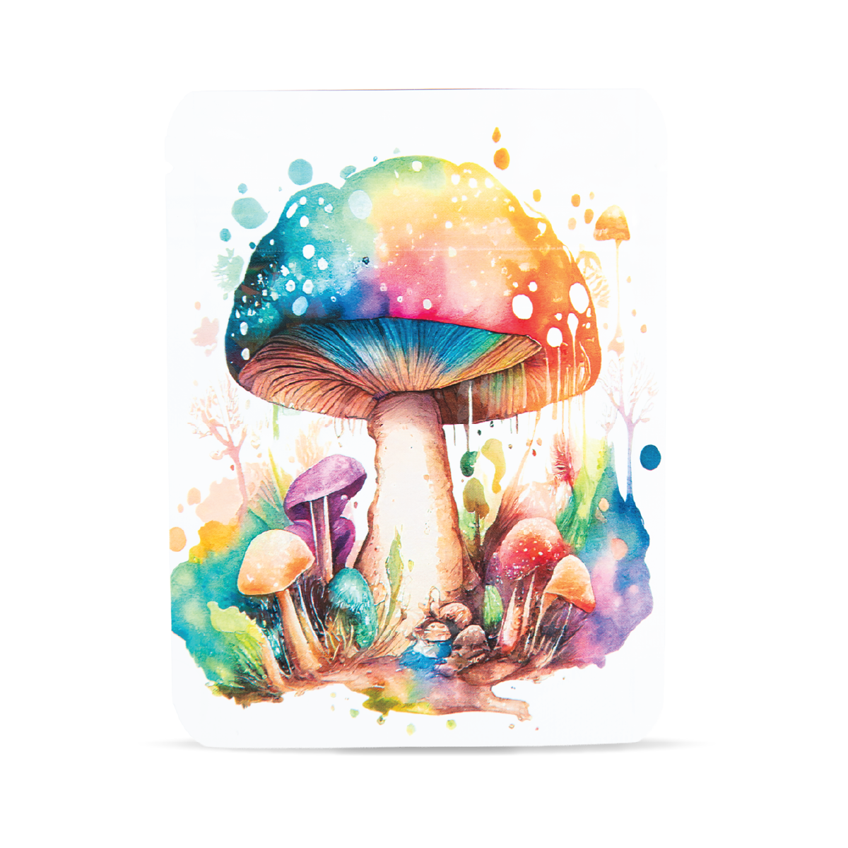 50 PACK MYLAR BAG - MUSHROOM 1