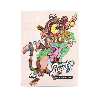 50 PACK MYLAR BAG - RABID MONKEY RUNTZ