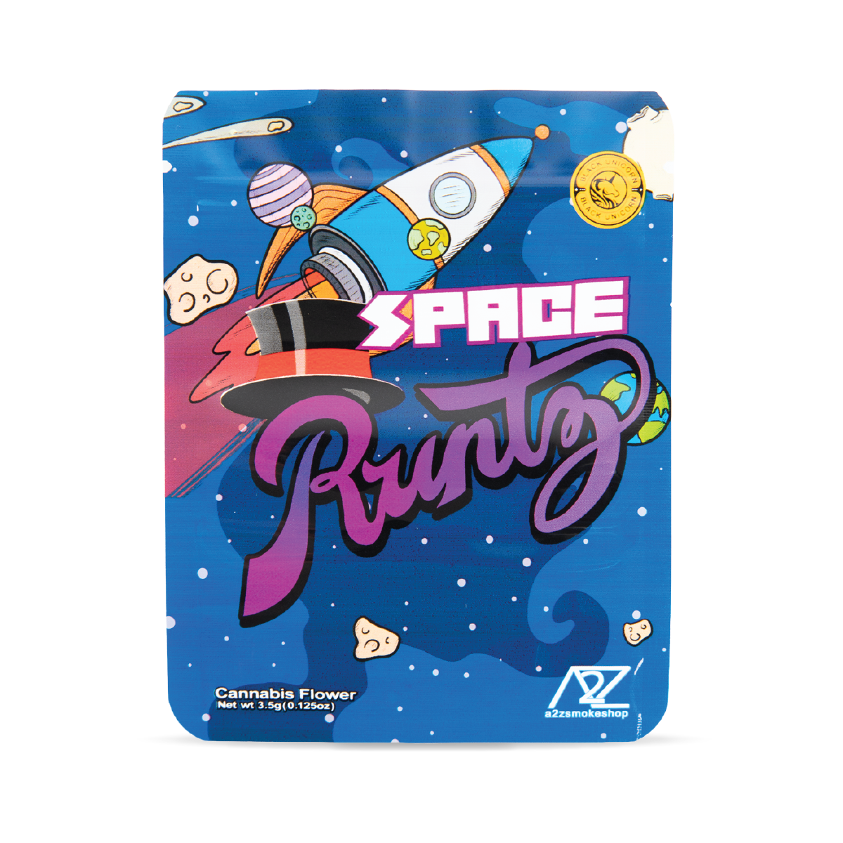 50 PACK MYLAR BAG - SPACE RUNTZ