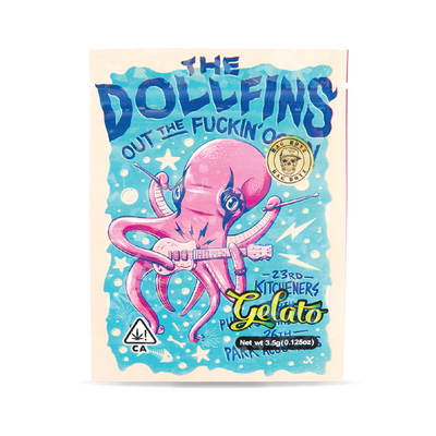 50 PACK MYLAR BAG - THE DOLLFINS GELATO