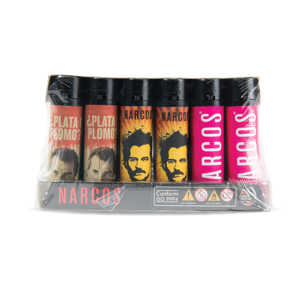 Narcos Gas Lighters: Design 4 (30 Pack)