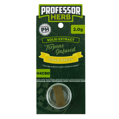 Professor Herb H4CBD Solid Extract 2.0g - Gold Press