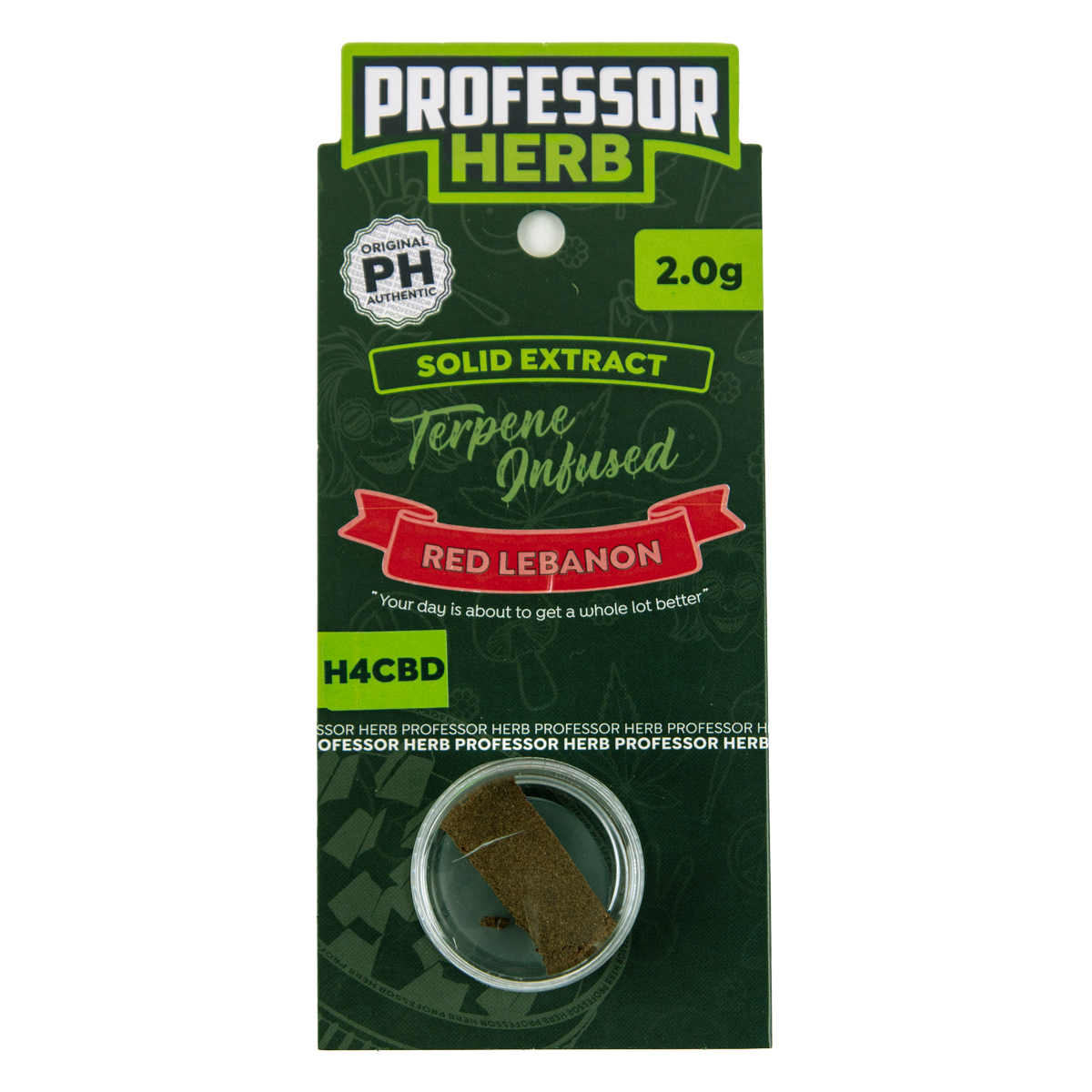 Professor Herb Red Lebanon H4CBD Solid Extract 2.0g- Red Lebanon