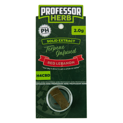 Professor Herb Red Lebanon H4CBD Solid Extract 2.0g- Red Lebanon