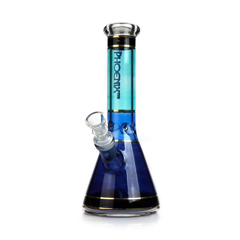 Phoenix Star: 10" Colourful Beaker Bong - (PHX110)