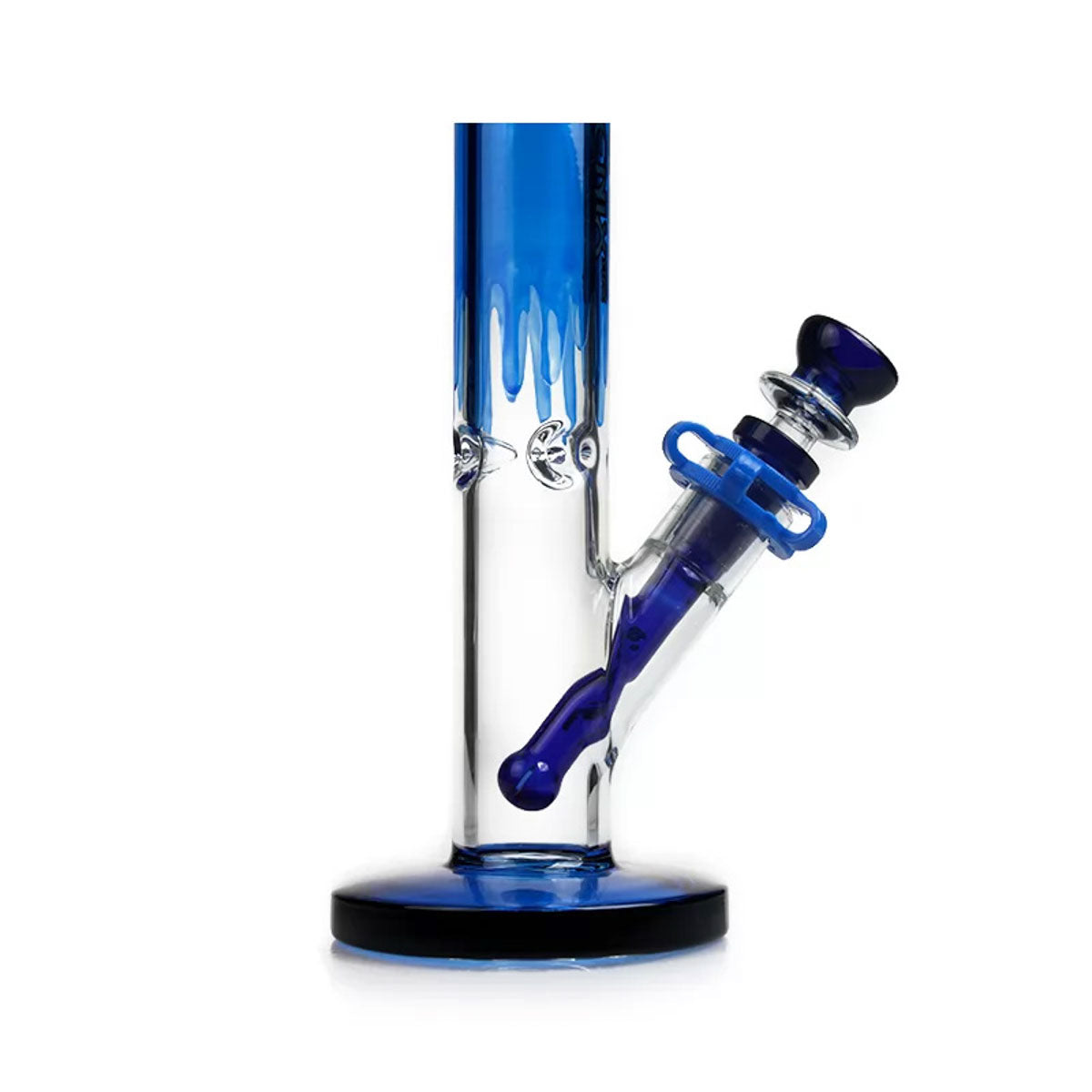 Phoenix Star: 10" Colourful Straight Glass Bong