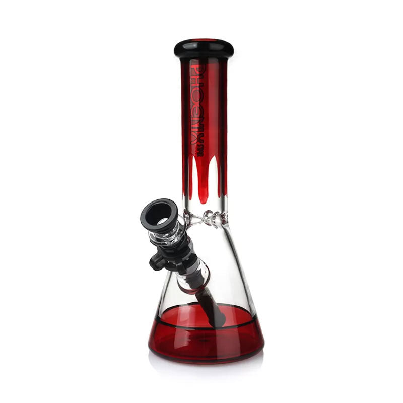 Phoenix star: 10" Colourful Glass Beaker Bong (PHX125)
