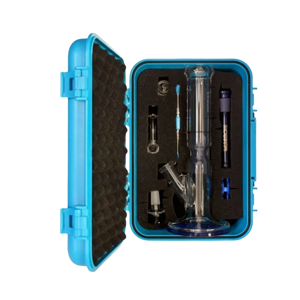 Phoenix Star: Dual Use Travel Flat Base Bong And Banger Kit