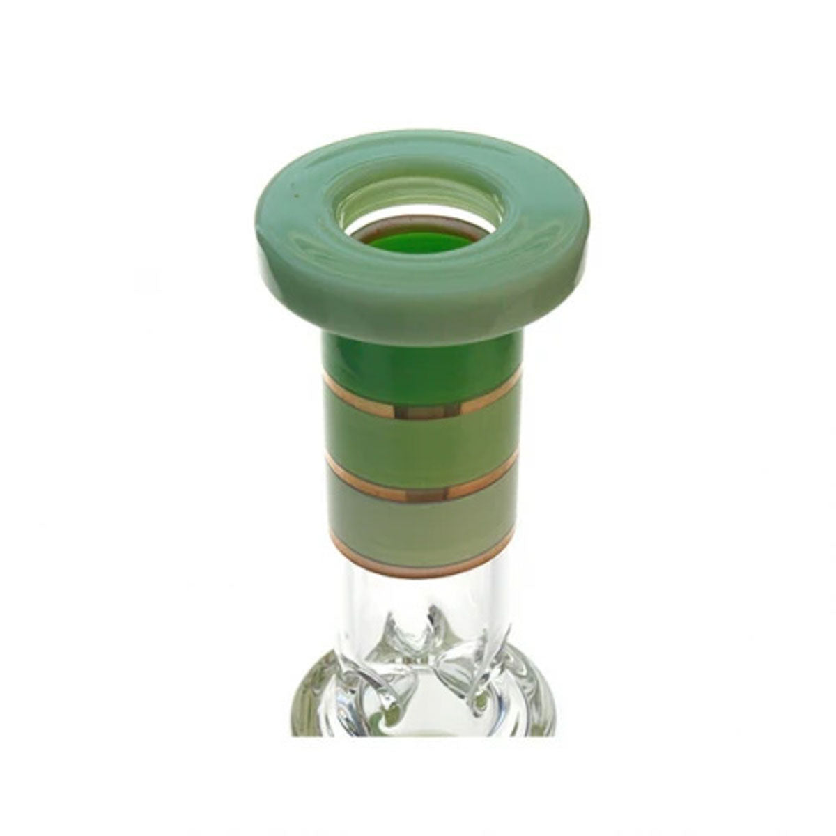 Phoenix Star: 14" Dual 8 Arm Percolator Glass Bong