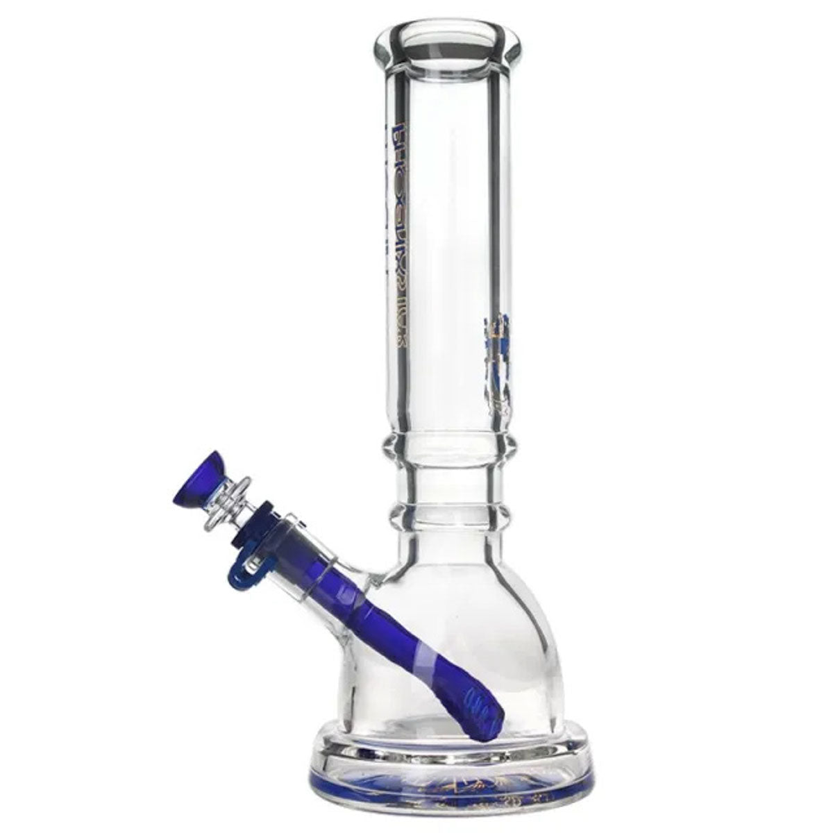Phoenix Star: 12" 7mm Thick Wide Base Glass Bong