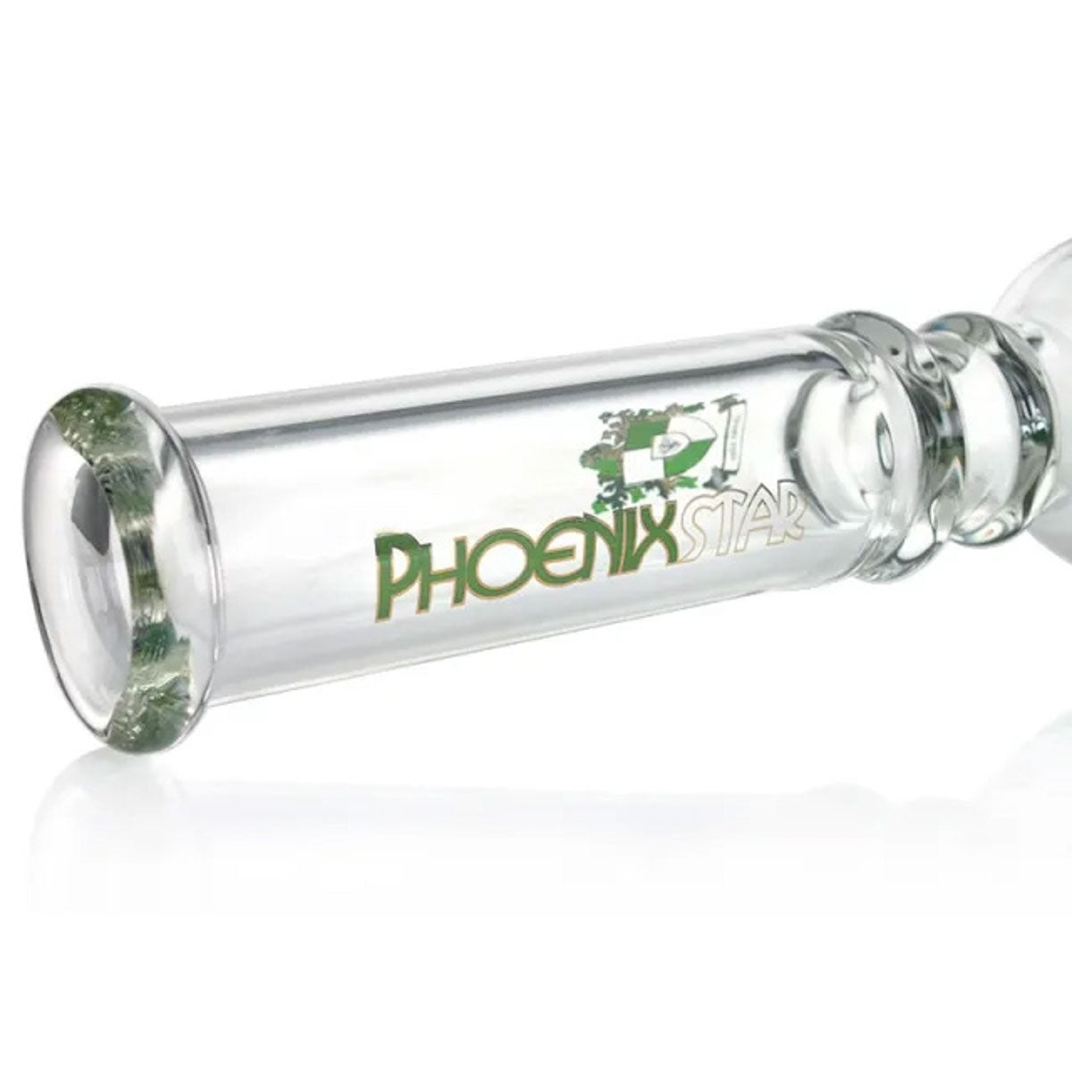 Phoenix Star: 12" 7mm Thick Wide Base Glass Bong