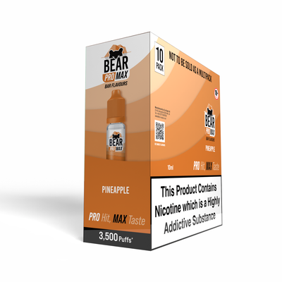 BEAR Pro MAX Salts: Pineapple - 20mg (10 Pack)