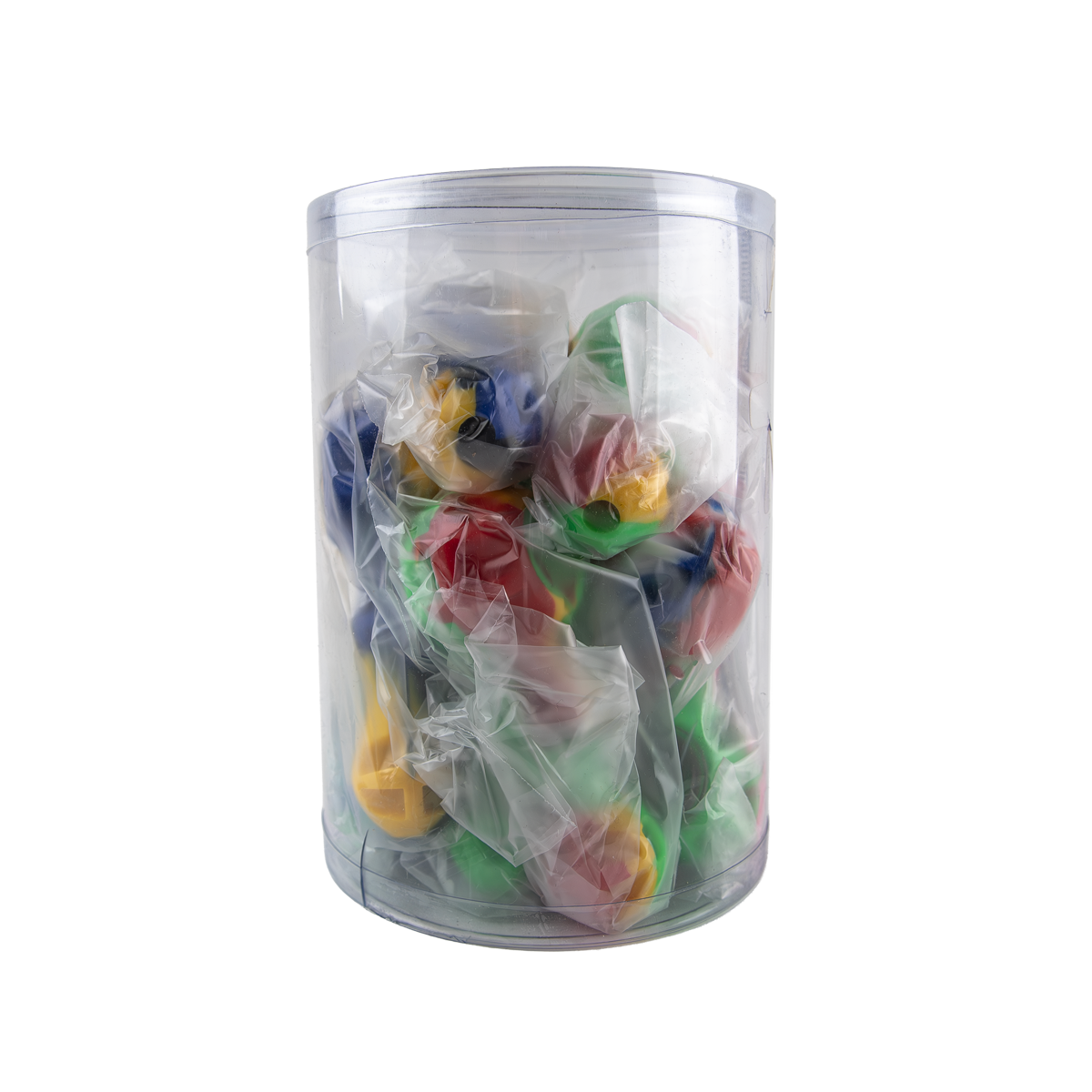 Bounce Silicone Pipe Glass Bowl (10 Pack)