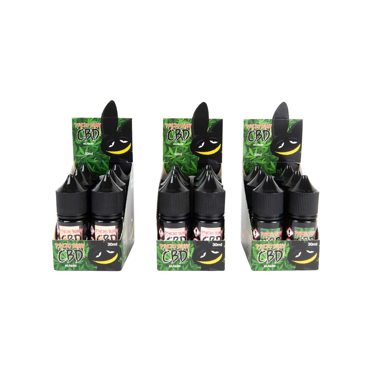 Psycho Bunny CBD Vape Liquid: 30ml - 300mg