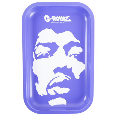 G-Rollz Medium Rolling Tray: Purple Radio Days