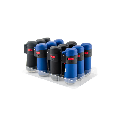 Zengaz Zl-1 Rubberized Flame Jet Lighters (12 Pack)