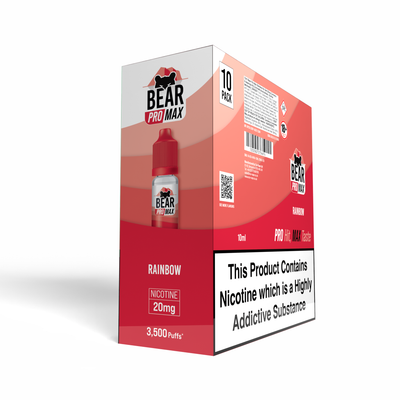 BEAR Pro MAX Salts: Rainbow - 10mg (10 Pack)