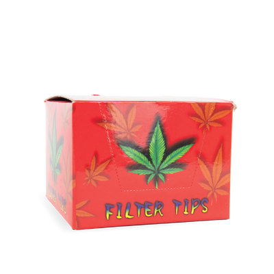 Mixed Unperforated Filter Tips: White - 3 Booklets (100 Pack)