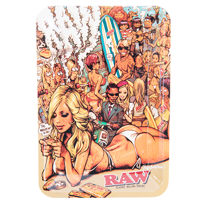 RAW 'RJB Summer' Rolling Tray (Mini 7.25