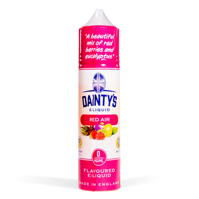 Dainty's 50ml E-Liquid Shortfills - Red Air