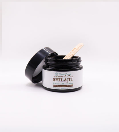 Naturapower Shilajit Himalayan Mineral Resin - (50g)