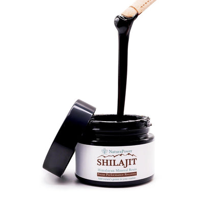 Naturapower Shilajit Himalayan Mineral Resin - (50g)