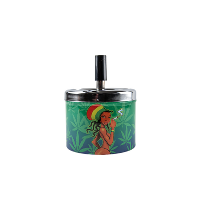 Sparkys Push Down Ashtray