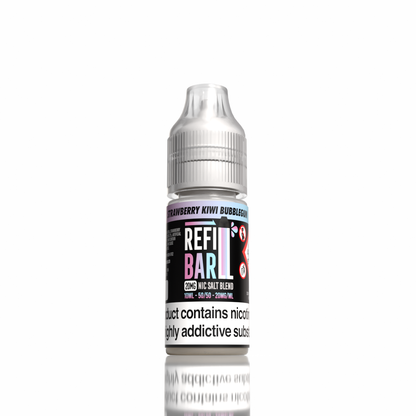 Refill Bar Salts Strawberry Kiwi Bubblegum 10ml 50vg - (Pack Of 20)